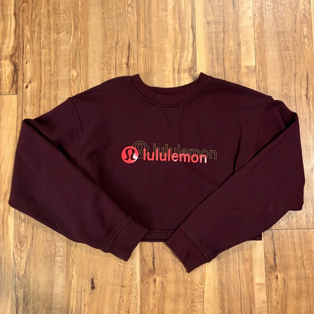 Lululemon All Yours Crop Crew